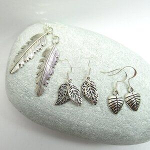 Leaf earrings